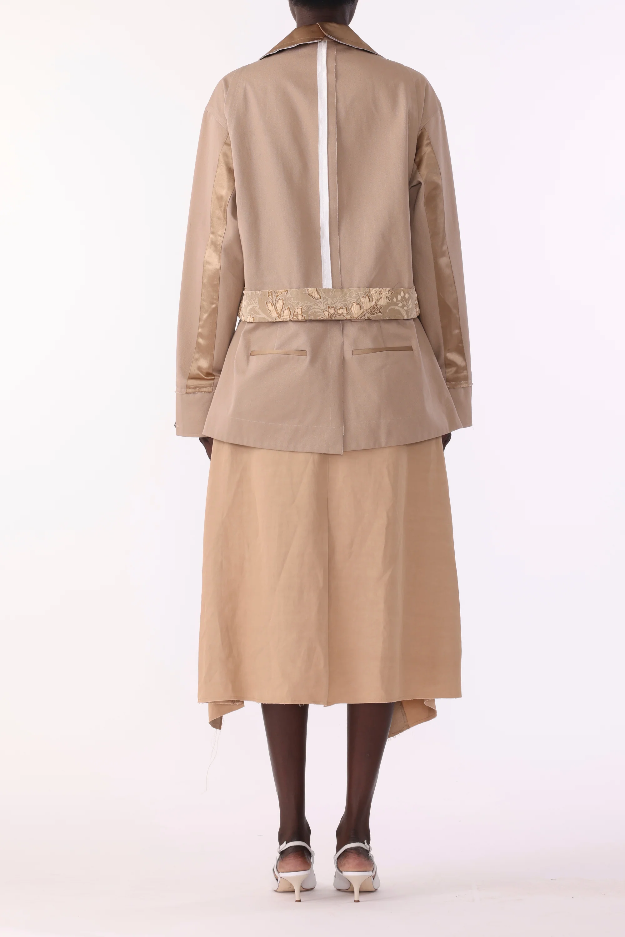 OVERSIZED BOXY COTTON TWILL JACKET - Image 5